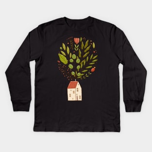 Plant House Kids Long Sleeve T-Shirt